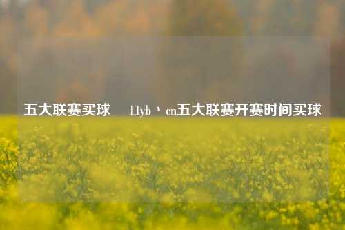 五大联赛买球玥 11yb丶cn五大联赛开赛时间买球