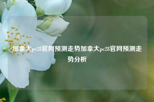 加拿大pc28官网预测走势加拿大pc28官网预测走势分析